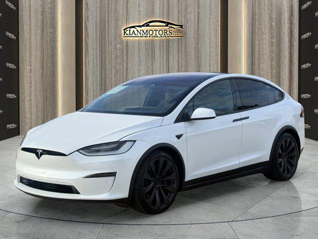 used 2022 Tesla Model X car, priced at $51,900
