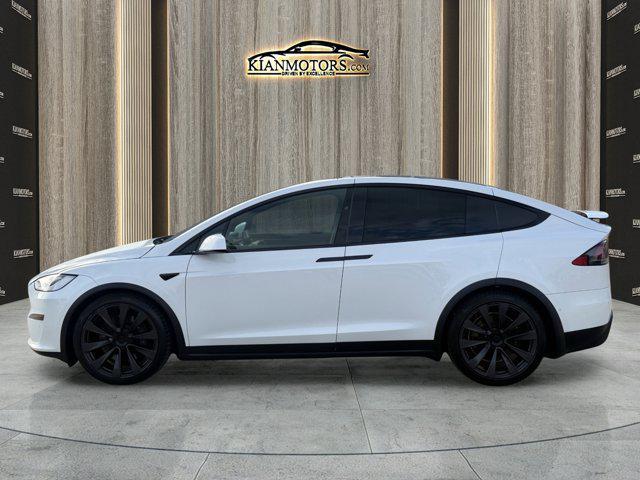 used 2022 Tesla Model X car, priced at $51,900