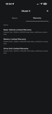 used 2022 Tesla Model X car, priced at $51,900