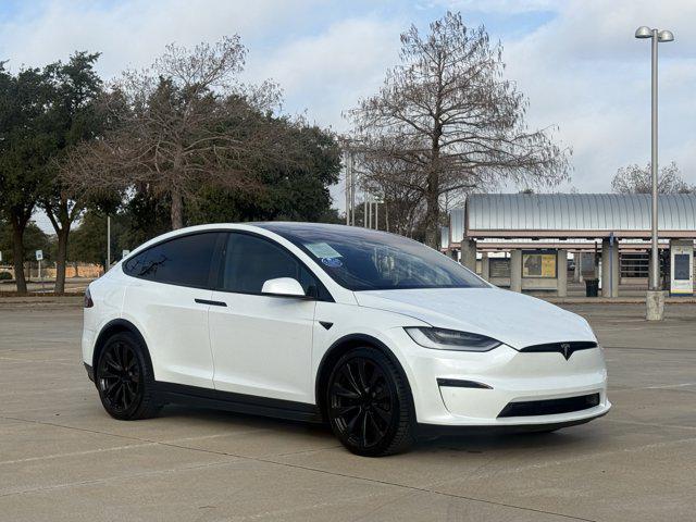 used 2022 Tesla Model X car, priced at $50,900