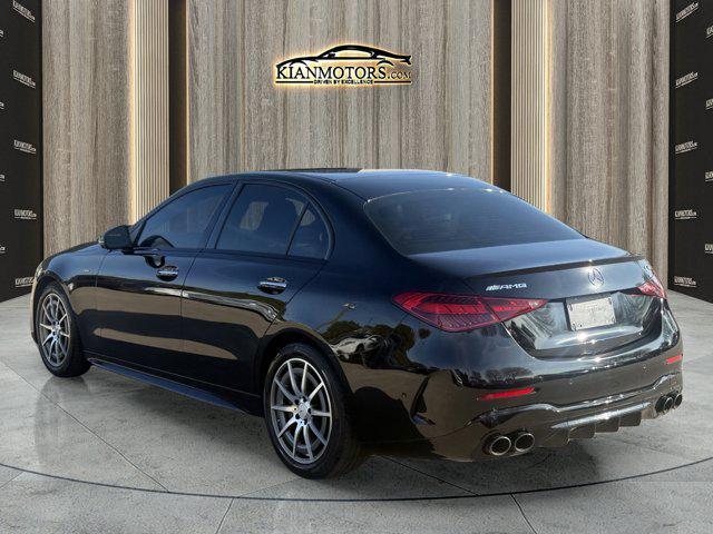 used 2023 Mercedes-Benz AMG C 43 car, priced at $39,490