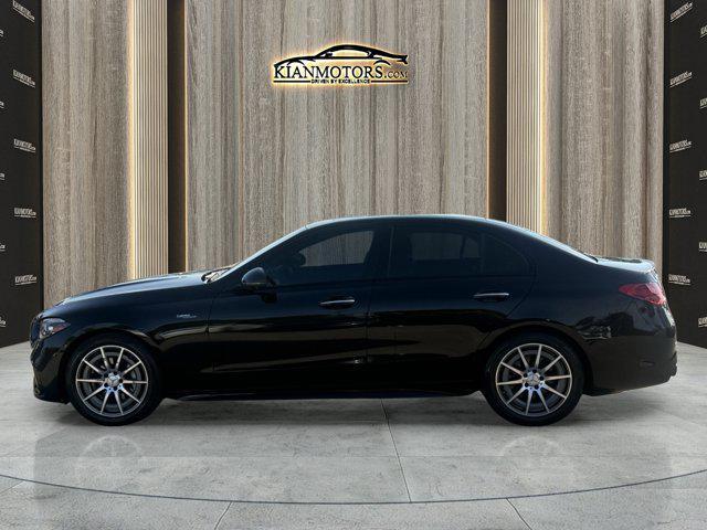 used 2023 Mercedes-Benz AMG C 43 car, priced at $39,490