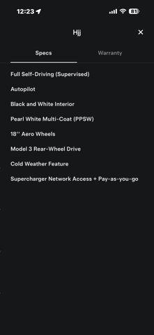 used 2023 Tesla Model 3 car, priced at $24,499