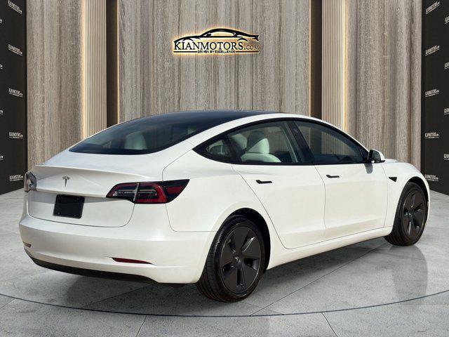 used 2023 Tesla Model 3 car, priced at $24,499