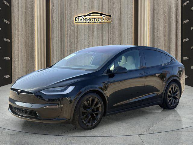 used 2023 Tesla Model X car, priced at $53,900