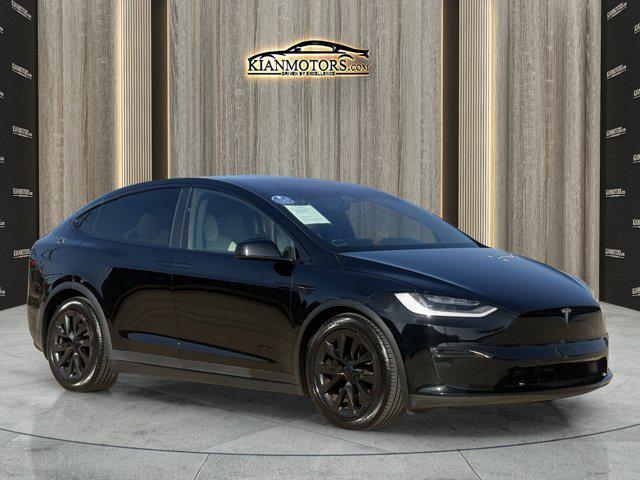 used 2023 Tesla Model X car, priced at $53,900