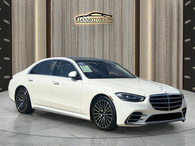 used 2022 Mercedes-Benz S-Class car, priced at $53,988