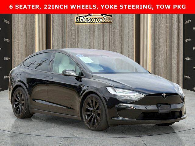 used 2023 Tesla Model X car, priced at $57,900