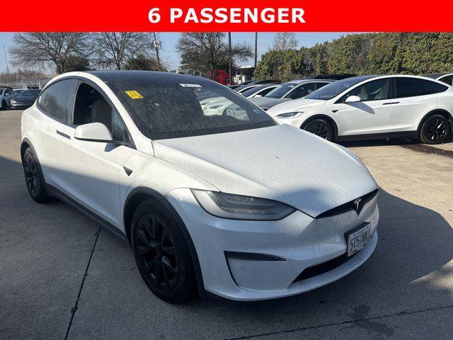 used 2021 Tesla Model X car, priced at $39,900