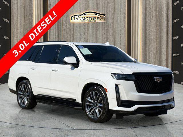 used 2023 Cadillac Escalade car, priced at $63,488
