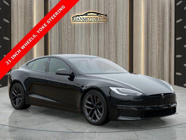 used 2021 Tesla Model S car, priced at $46,900