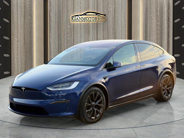 used 2023 Tesla Model X car, priced at $62,900