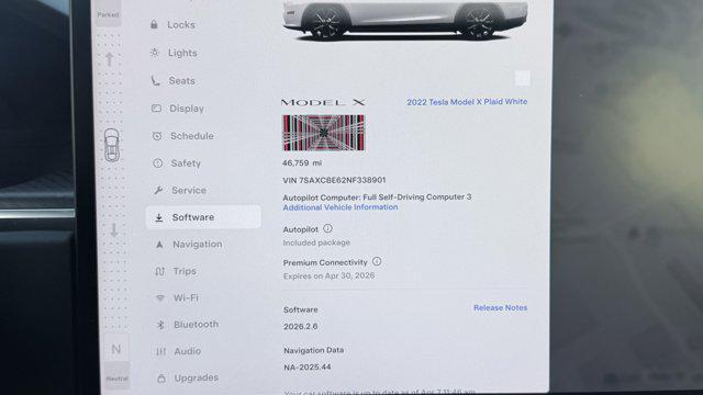 used 2022 Tesla Model X car, priced at $55,988