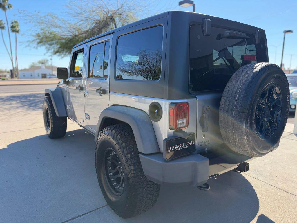 used 2015 Jeep Wrangler Unlimited car, priced at $18,995