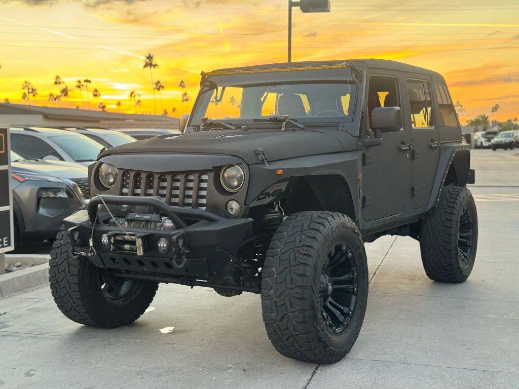 used 2016 Jeep Wrangler Unlimited car, priced at $21,995