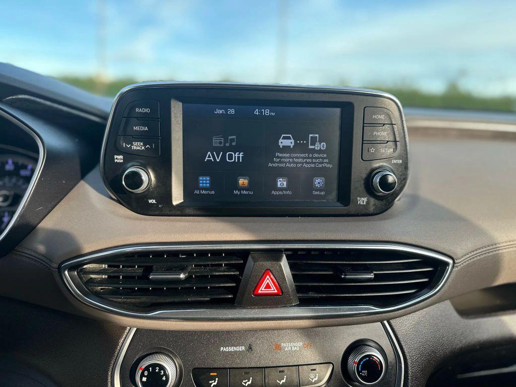 used 2019 Hyundai Santa Fe car, priced at $10,295