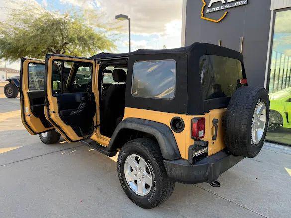 used 2014 Jeep Wrangler Unlimited car, priced at $18,995