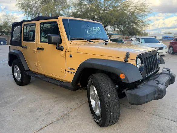 used 2014 Jeep Wrangler Unlimited car, priced at $18,995
