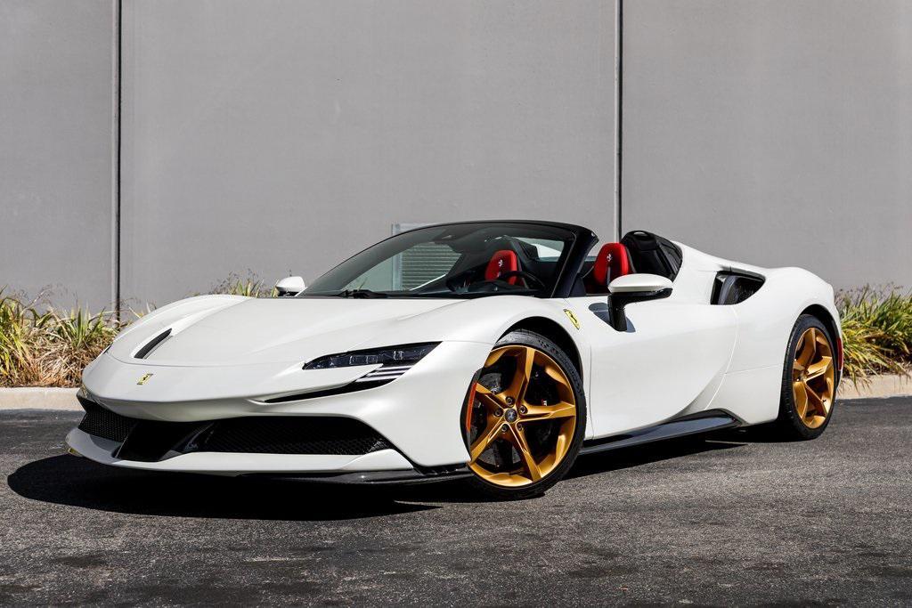 used 2024 Ferrari SF90 Spider car, priced at $639,895