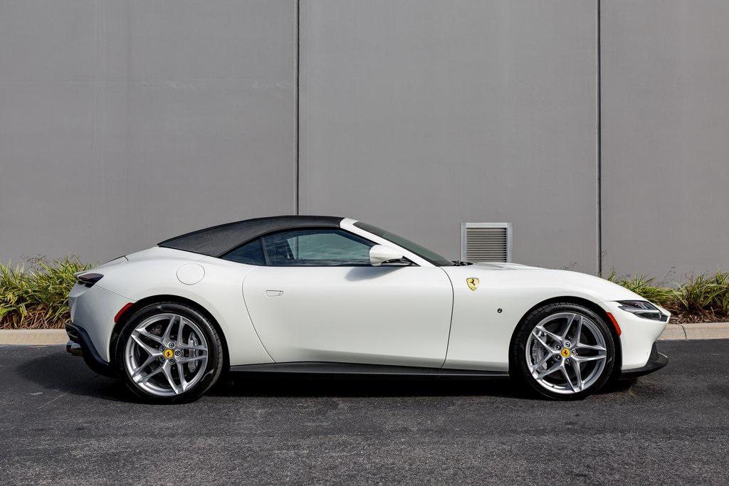 used 2024 Ferrari Roma Spider car, priced at $299,895
