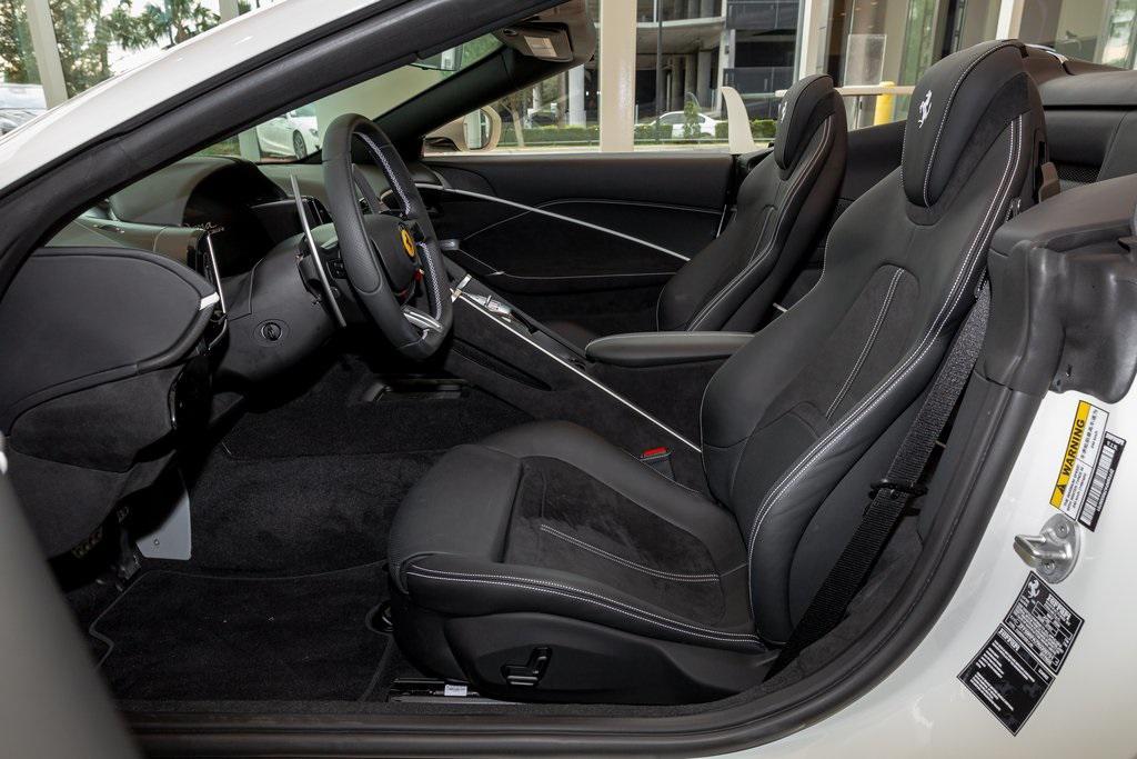 used 2024 Ferrari Roma Spider car, priced at $299,895
