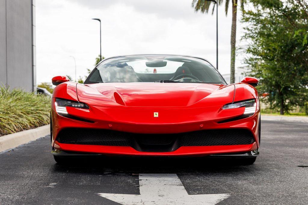 used 2022 Ferrari SF90 Spider car, priced at $549,895