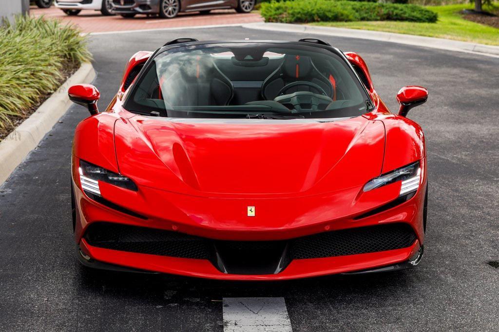 used 2022 Ferrari SF90 Spider car, priced at $549,895