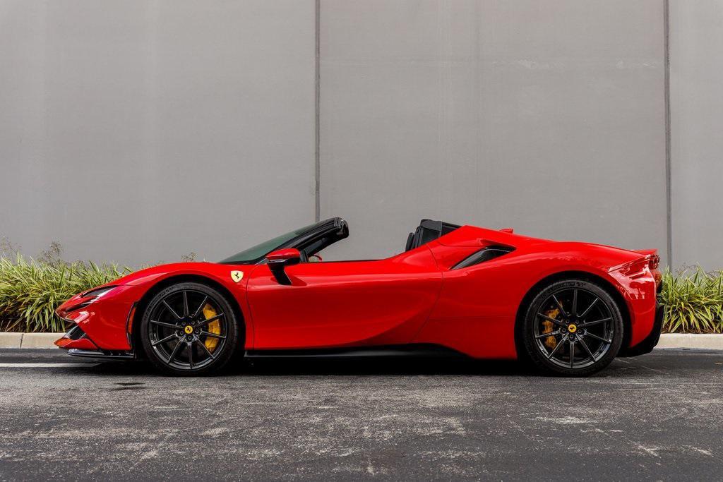used 2022 Ferrari SF90 Spider car, priced at $549,895