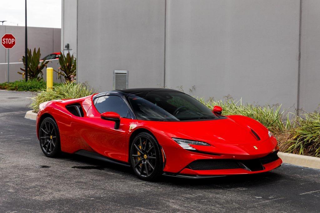 used 2022 Ferrari SF90 Spider car, priced at $549,895