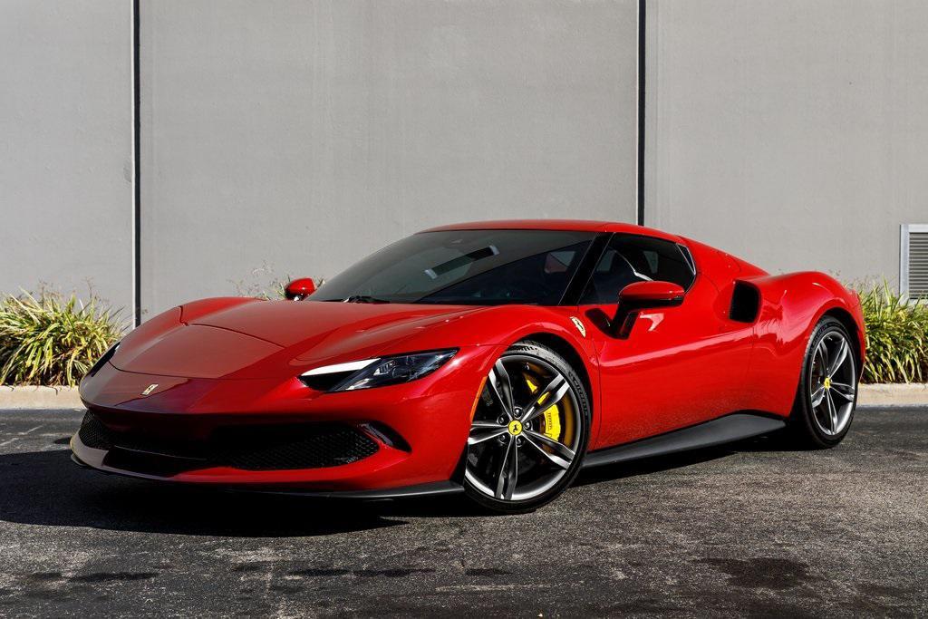 used 2022 Ferrari 296 GTB car, priced at $307,895