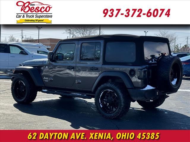 used 2019 Jeep Wrangler Unlimited car, priced at $18,991