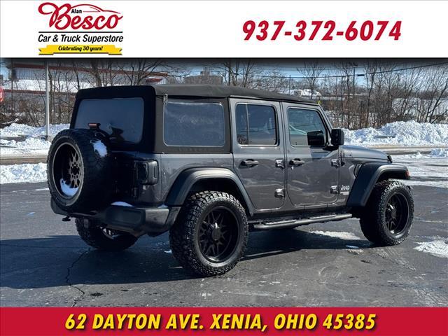used 2019 Jeep Wrangler Unlimited car, priced at $18,991