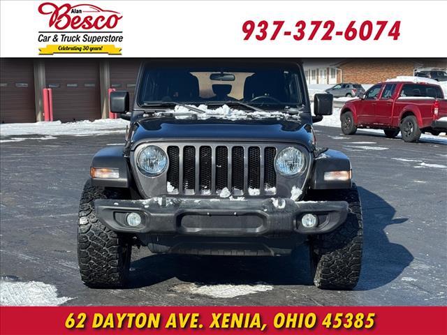 used 2019 Jeep Wrangler Unlimited car, priced at $18,991
