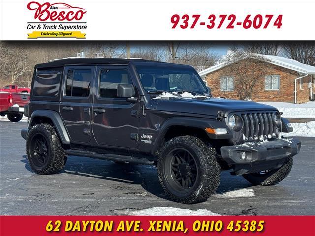 used 2019 Jeep Wrangler Unlimited car, priced at $18,991
