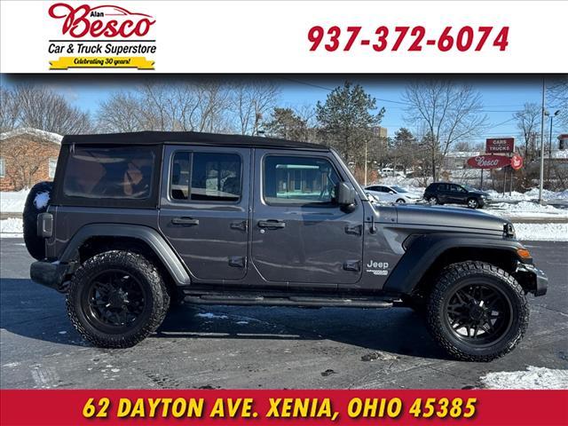 used 2019 Jeep Wrangler Unlimited car, priced at $18,991