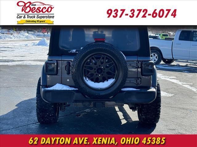used 2019 Jeep Wrangler Unlimited car, priced at $18,991