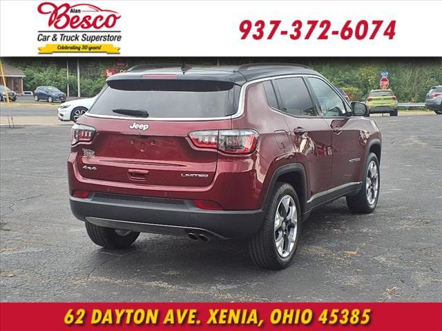 used 2021 Jeep Compass car, priced at $16,991