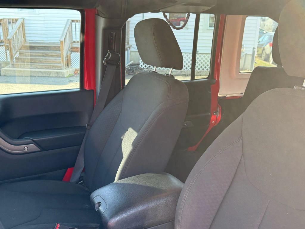 used 2015 Jeep Wrangler Unlimited car, priced at $14,500