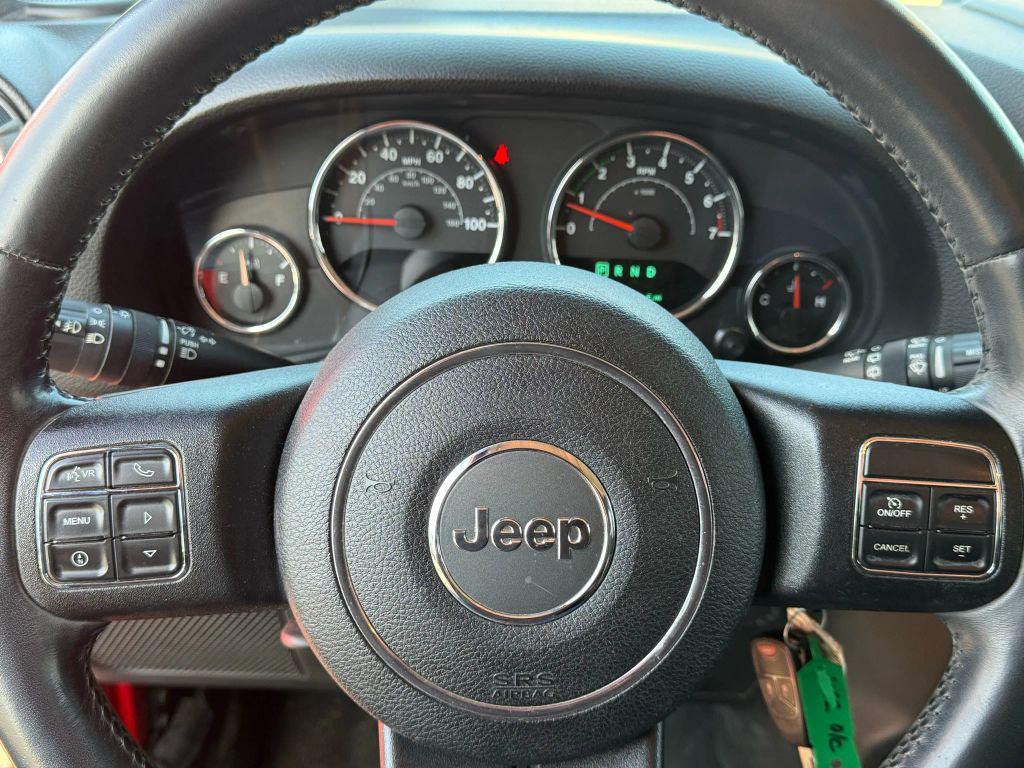 used 2015 Jeep Wrangler Unlimited car, priced at $14,500