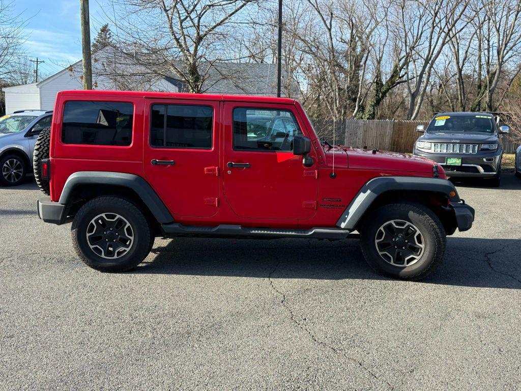 used 2015 Jeep Wrangler Unlimited car, priced at $14,500