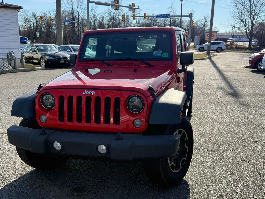 used 2015 Jeep Wrangler Unlimited car, priced at $14,500