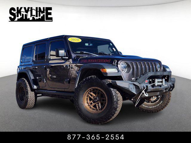 used 2020 Jeep Wrangler Unlimited car, priced at $29,917