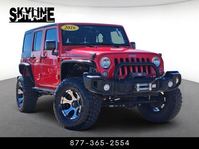used 2016 Jeep Wrangler Unlimited car, priced at $23,749