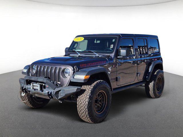 used 2020 Jeep Wrangler Unlimited car, priced at $29,385