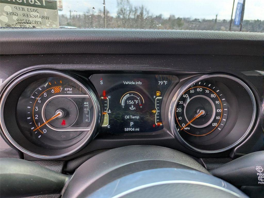 used 2023 Jeep Wrangler car, priced at $58,498