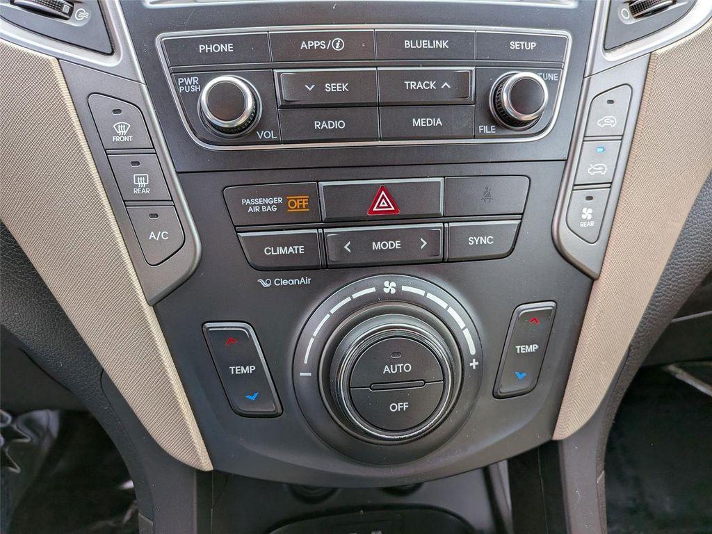 used 2017 Hyundai Santa Fe car, priced at $8,498