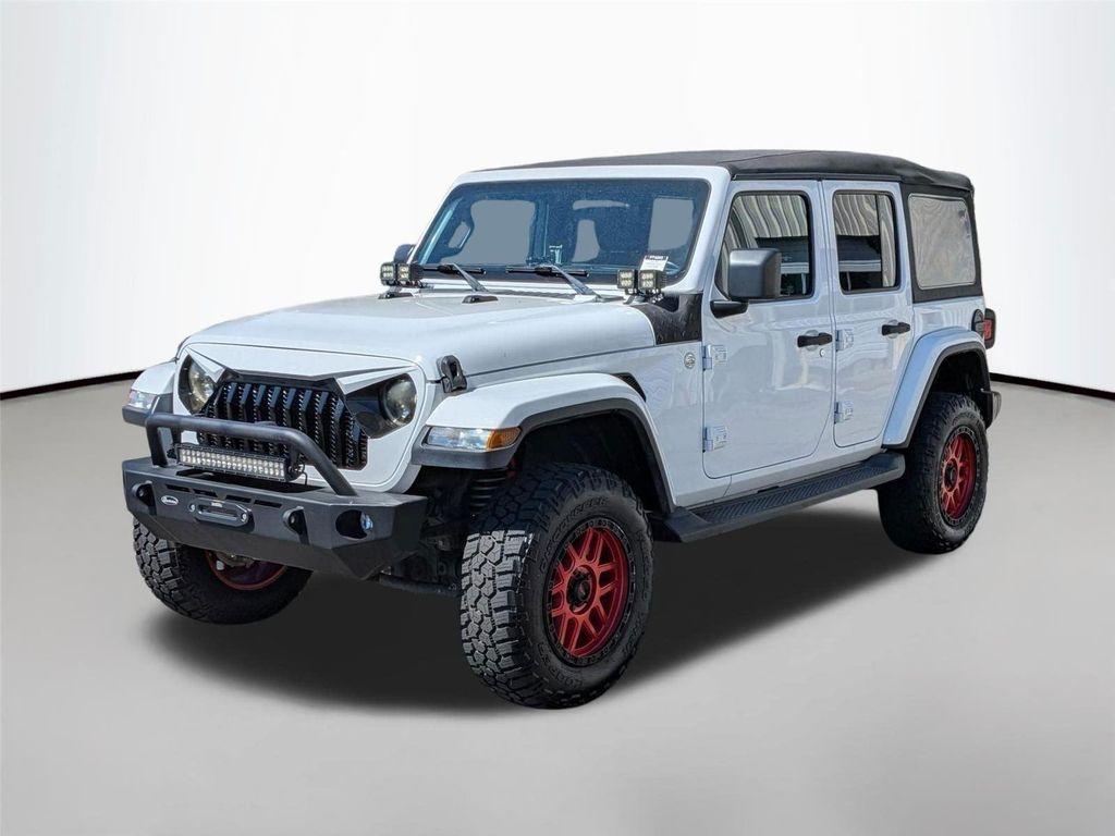 used 2021 Jeep Wrangler Unlimited car, priced at $23,498