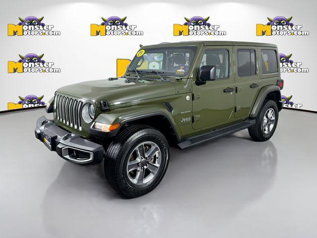 used 2021 Jeep Wrangler Unlimited car, priced at $28,792