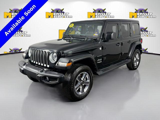 used 2021 Jeep Wrangler Unlimited car, priced at $28,438