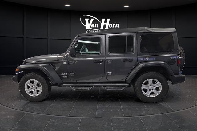 used 2021 Jeep Wrangler Unlimited car, priced at $22,900
